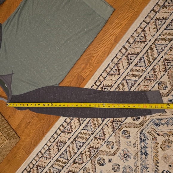 SONOMA BRAND MEN'S BIG AND TALL SOFT CREWNECK GREEN & GRAY SHIRT SIZE LARGE TALL - Picture 11 of 13